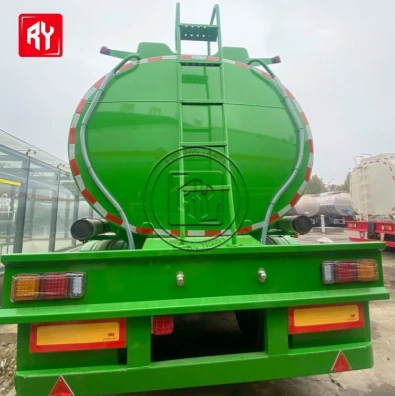 RUIYUAN Brand 3 Axle 31000L-32000L Tanker - 3 Compartments Carbon Steel Semi Trailer, Durable Efficient factory