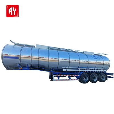 45000 Lit Nerjaveèi asye izolasyon tank semi trelè